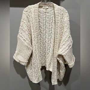 Cozy Cream Cable Knit Sweater